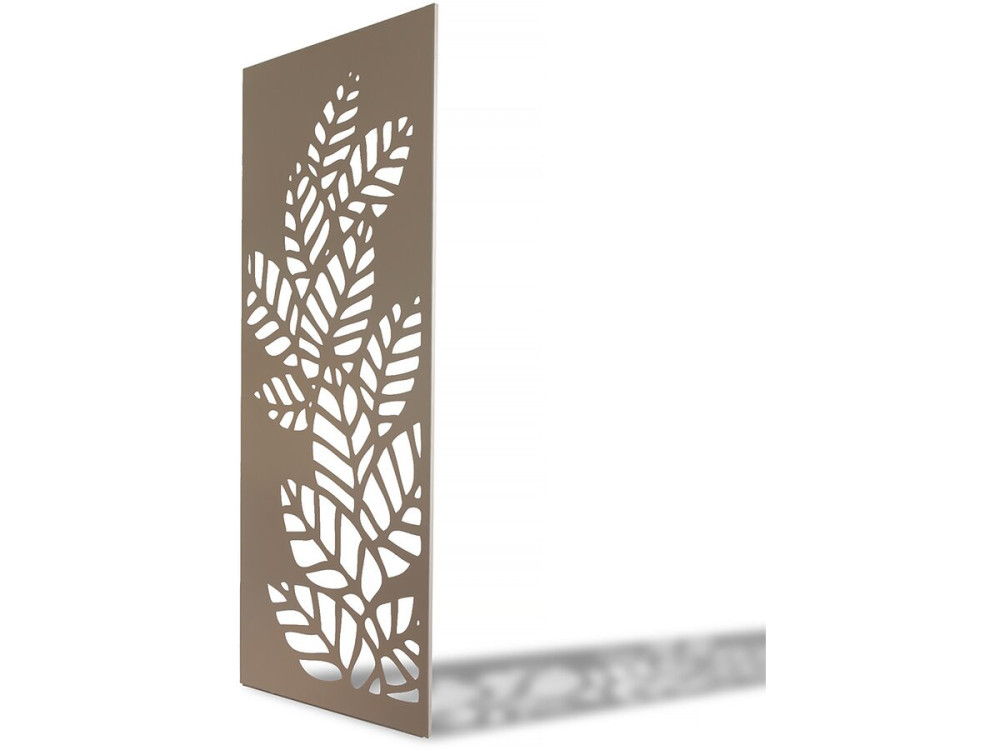 Panneau décoratif - " Athea " - Lot de 4 - 0.60 x 1.50 m - Taupe