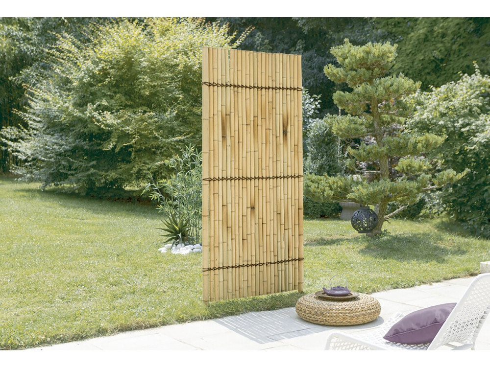 Panneau décoratif - " Hokkaïko " - Lot de 2 - 0.90 x 2.10 m - Beige
