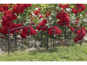 Bordure - " Royal " - Lot de 5 - 0.40 x 1.00 m - Rouille antique