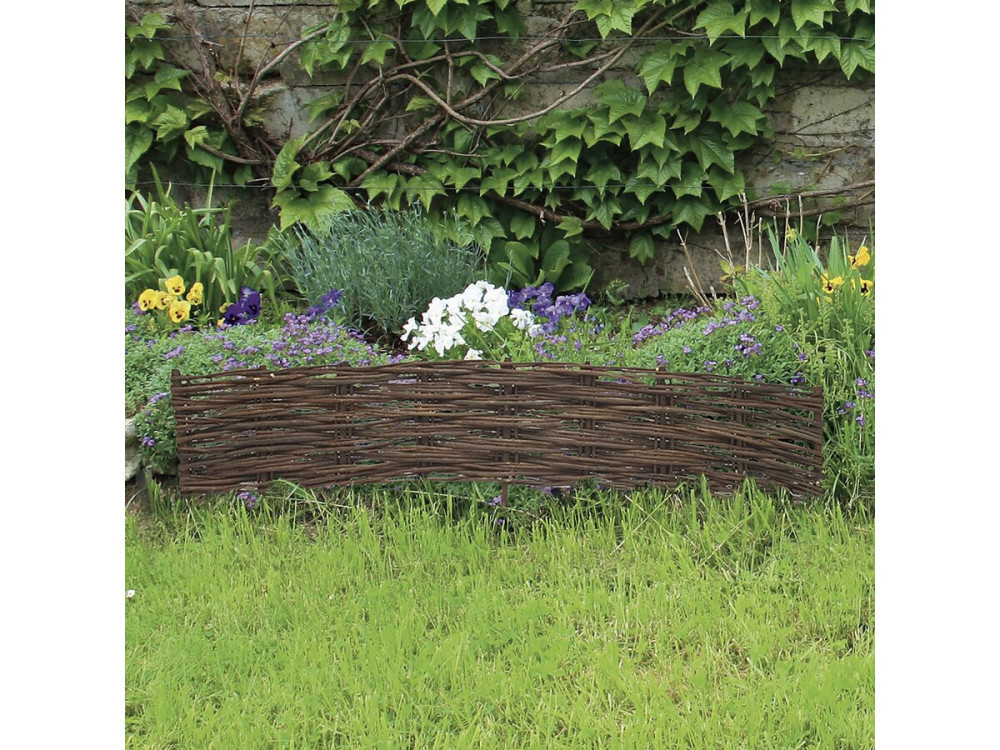 Bordure - " Wilborder " - Lot de 10 - 0.30 x 1.00 m - Marron