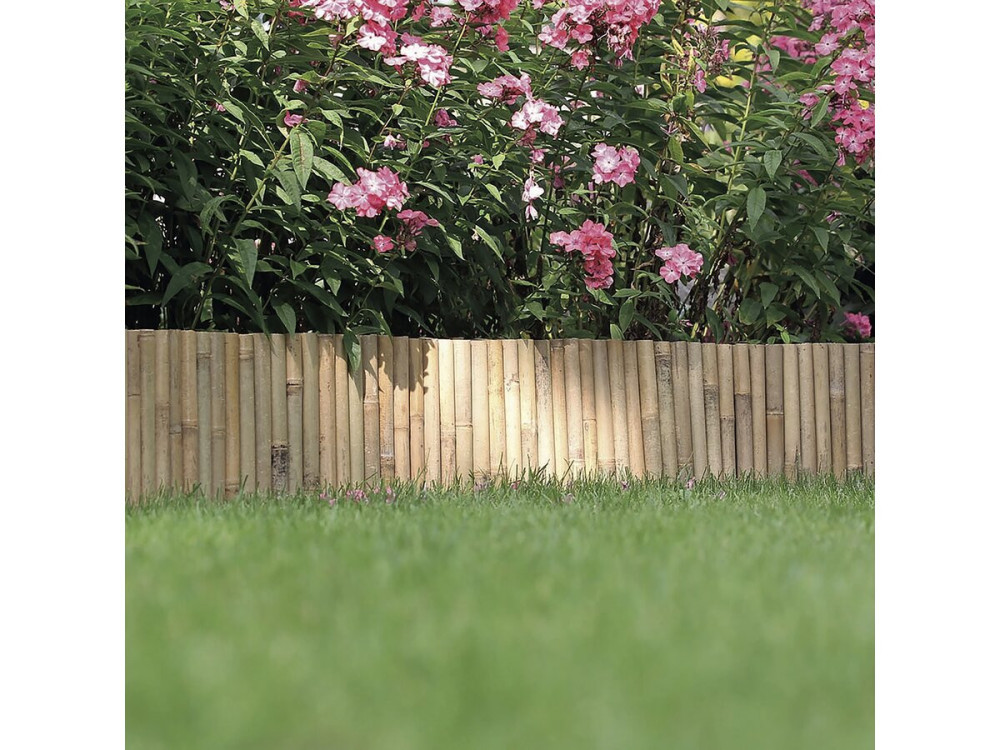 Bordure - " Bamboo Border " - Lot de 6 - 0.35 x 1.00 m - Beige