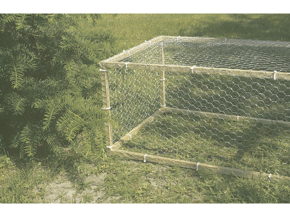 Grillage métallique - "Galvanex "  - 1.00 x 25 m - Gris