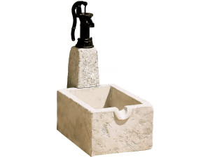 Fontaine "RETRO" - Pierre reconstituée - 43 x 73 x 95 cm