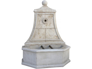 Fontaine " Baccarat" - Pierre reconstituée  - 86 x 51 x 111 cm