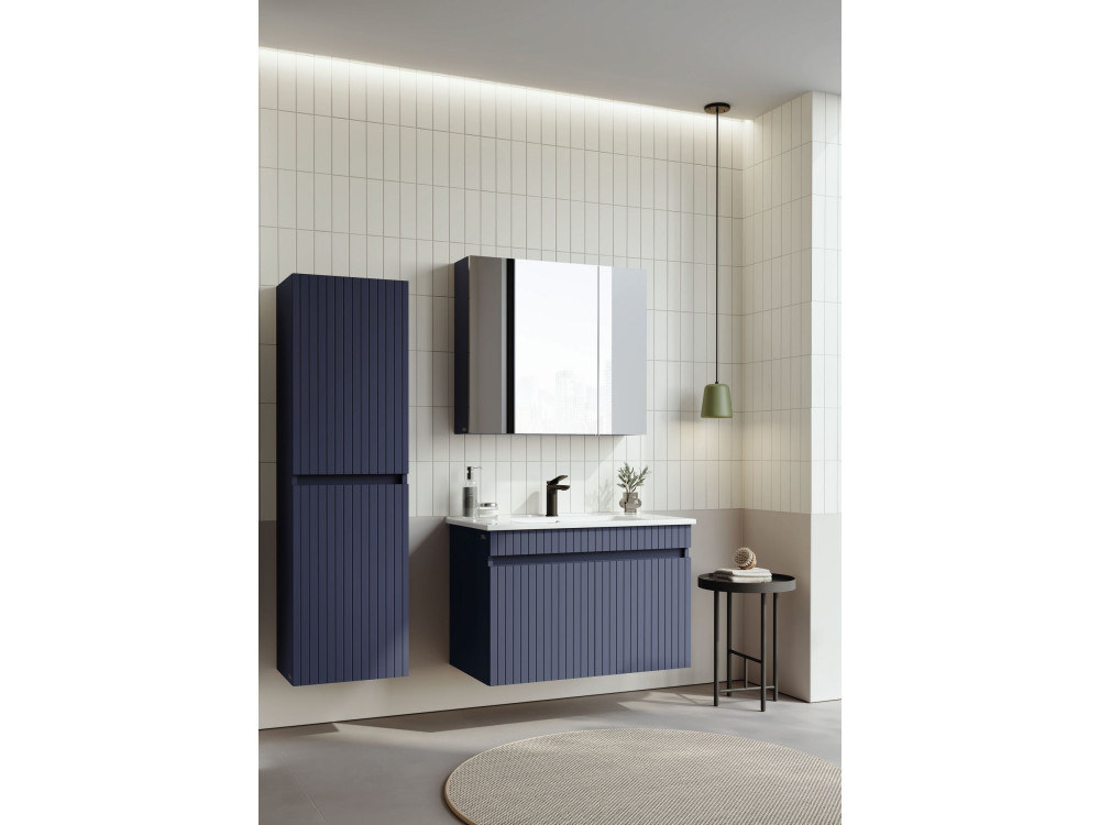 Armoire de Salle de Bain "Tivoli 40" -  cm - Matte Navy Blue
