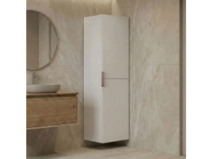 Armoire de Salle de Bain "Purus 40" - 40 x 32 x 138 cm - White 2