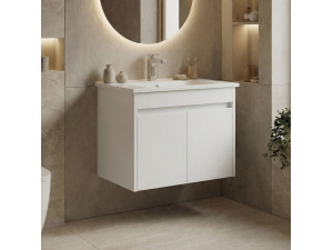 Meuble Vasque "Side 65 v2" - 65 x 45 x 52 cm - Matte White 2