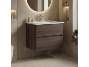 Meuble Vasque "Side 65 v2" - 65 x 45 x 52 cm - Dark Walnut 2