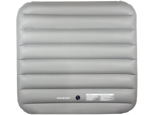 Couverture gonflable pour spa - 111 x 113 cm - Grise