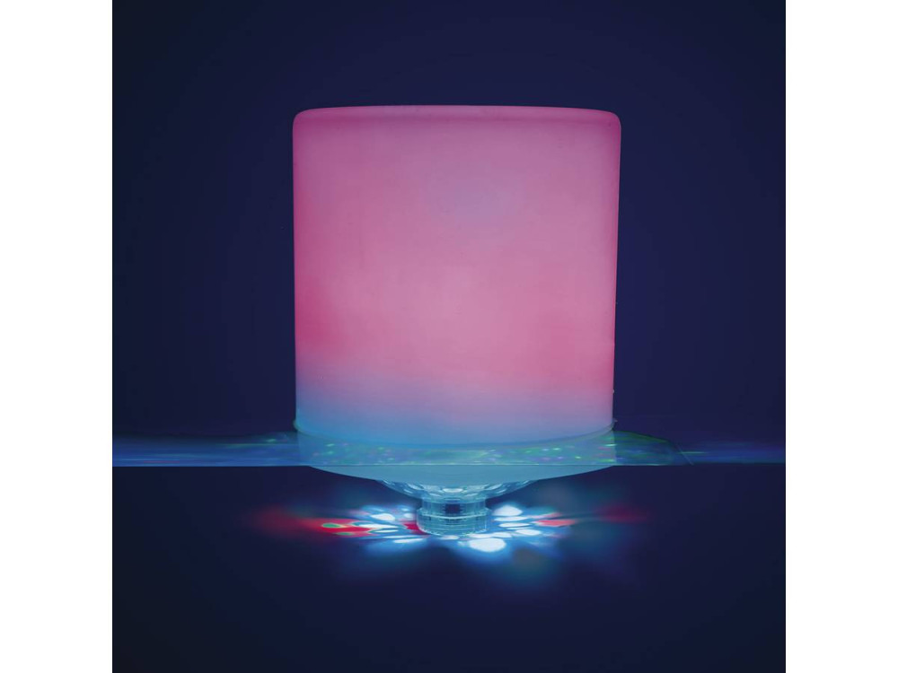 LED piscine flottantte- ø 12,7 x 17,5 cm