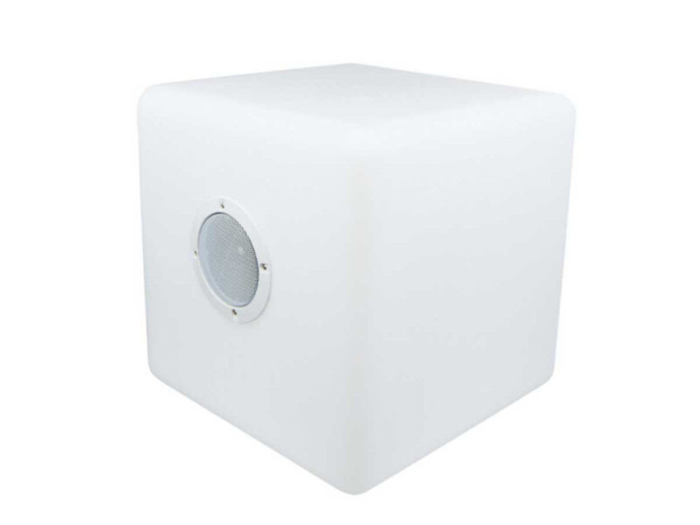 Eclairage LED sonore Bluetooth de jardin "Cuba 1" - 40 x 40 cm