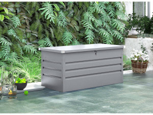Coffre de Jardin Métal "Store" - 480L - Argent 2