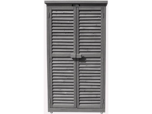 Armoire de jardin "Space" - 87 x 46.5 x 160 cm - Anthracite 2