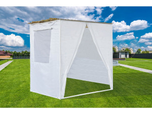 Souccah en Kit NINA ajustable 2 x 2 avec 1 Rouleau de bambou et 2 tasseaux de bois 2