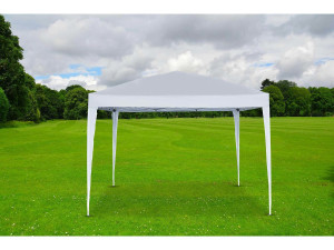 Tonnelle de jardin "Natacha 3" - 9 m² - 3 x 3 m - Blanc 2
