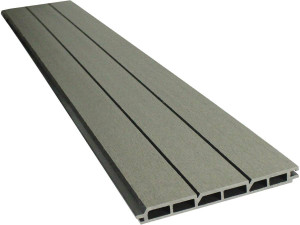Kit Clôture 1.6 x 1.2m composite - Kit de fixation offert - Gris 2