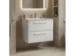 Meuble Vasque "Nuvola 65 v2" - 65 x 50 x 62 cm - White 2
