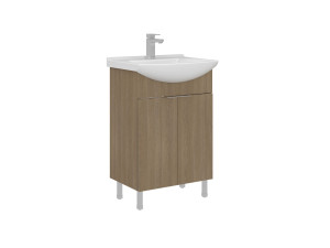 Meuble Vasque "Purus 55" - 55 x 50 x 83 cm - Sonomo Oak