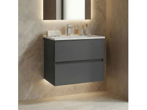 Meuble Vasque "Nest 71 v2" - 71 x 51 x 55 cm - Matte Anthracite 2