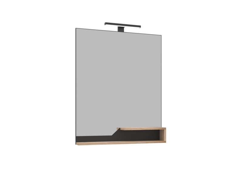 Miroir Décoratif en Bois "Galia 80" - 60 x 14 x 100 cm - Oak