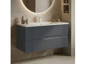 Meuble Vasque "Moonlight 90 v2" - 91 x 51 x 51 cm - Matte Anthracite 2