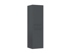 Armoire de Salle de Bain "Nuvola 40 v3" - 40 x 32 x 138 cm - Anthracite