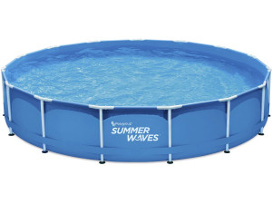 Piscine tubulaire ronde "Annie" – 4,57 x 4,57 x 0,84 m - Bleu