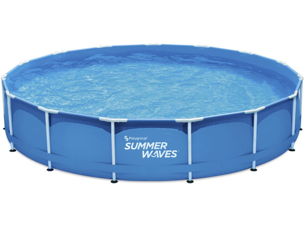 Piscine tubulaire ronde "Annie" – 4,57 x 4,57 x 0,84 m - Bleu
