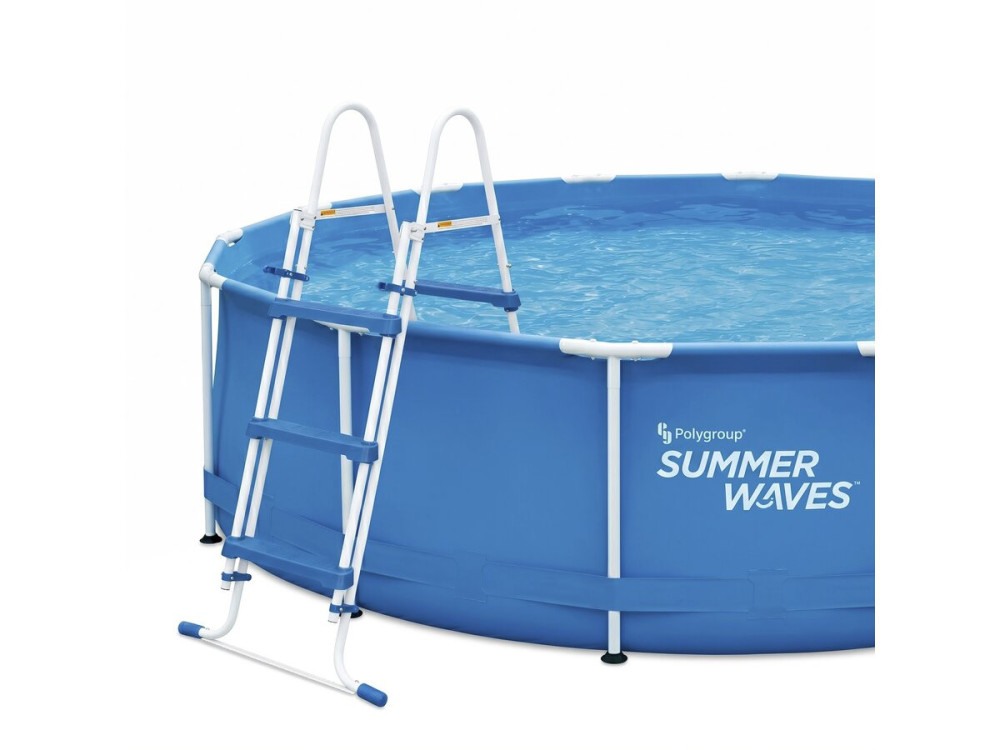 Piscine tubulaire ronde "Annie" – 4,57 x 4,57 x 0,84 m - Bleu