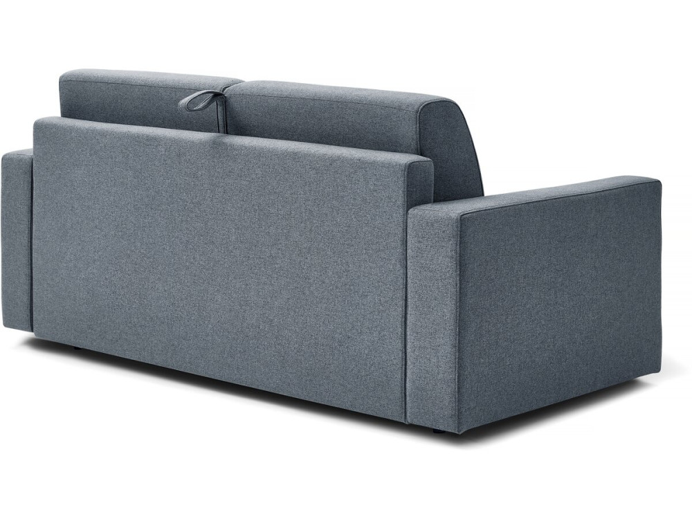 Canapé lit convertible express en tissu "Diana" - Gris