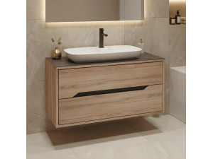 Meuble Vasque "Galia 100 v2" -  cm - Oak 2
