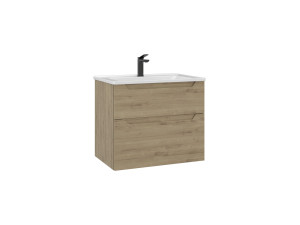 Meuble Vasque "Messina 65 v2" - 65 x 45 x 55 cm - Oak