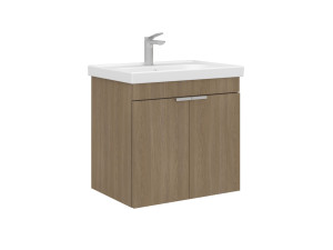 Meuble Vasque "Desna 60" - 60 x 45 x 58 cm - Sonomo Oak