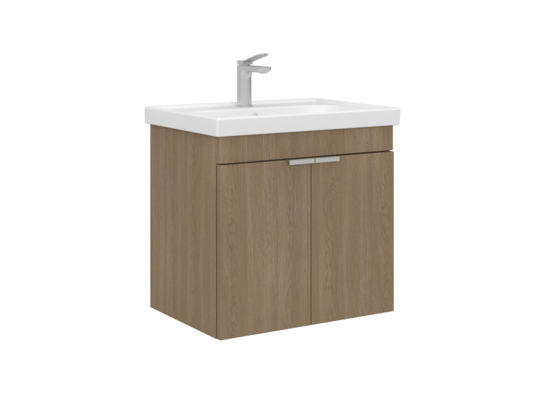 Meuble Vasque "Desna 60" - 60 x 45 x 58 cm - Sonomo Oak