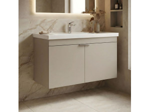 Meuble Vasque "Desna 90" - 90 x 45 x 58 cm - Sand 2