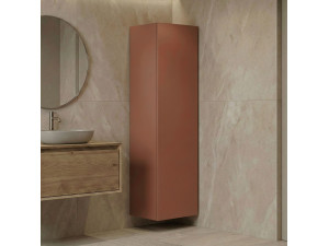 Armoire de Salle de Bain "Ferla 30" - 30 x 25 x 100 cm - Matte Cinnamon 2