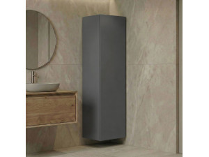 Armoire de Salle de Bain "Ferla 30" - 30 x 25 x 100 cm - Matte Grey 2
