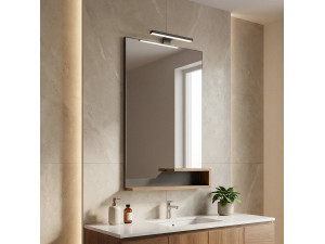 Miroir Décoratif en Bois "Galia 60" - 60 x 14 x 100 cm - Oak 2