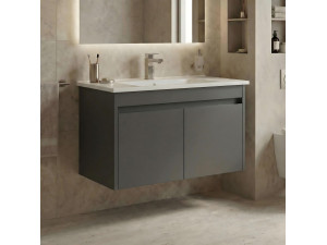 Meuble Vasque "Arno 85" - 85 x 45 x 52 cm - Grey 2