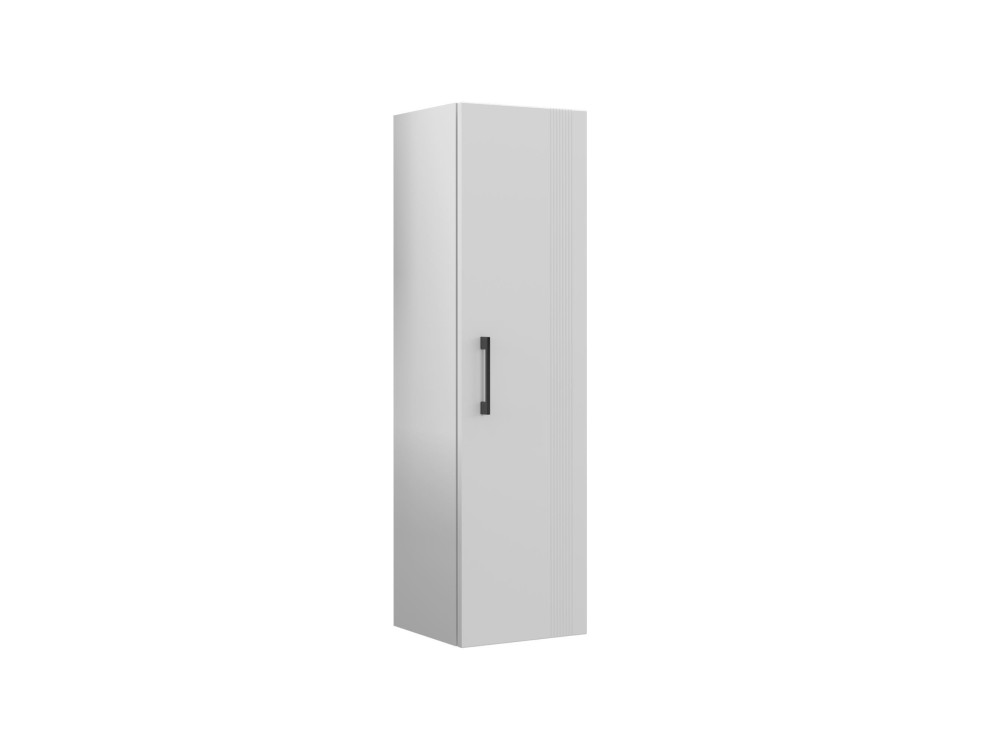 Armoire de Salle de Bain "Bari 40" - 40 x 32 x 138 cm - Matte White