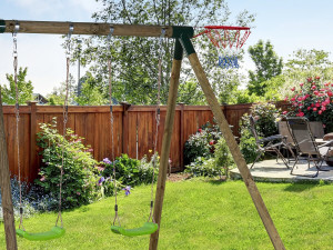 Panier de basket universelle pour portique bois 2