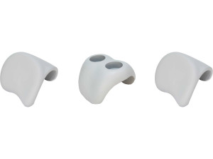 Lot de 2 Appuie-têtes et 1 Porte-gobelet pour Spa