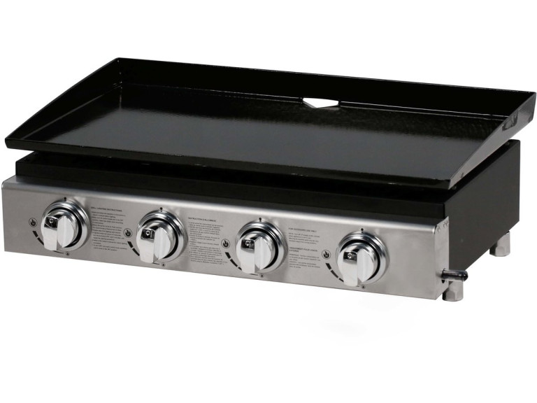 Plancha "Presto 4" - 4 Brûleurs - 9.7kW - Gris
