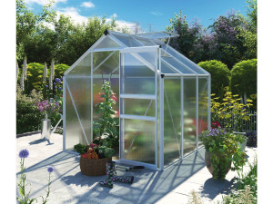 Serre jardin polycarbonate "Hortensia" - 3,65m² 2