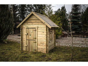 Maisonnette en bois "Sophie" - 120 x 120 x 159 cm 2