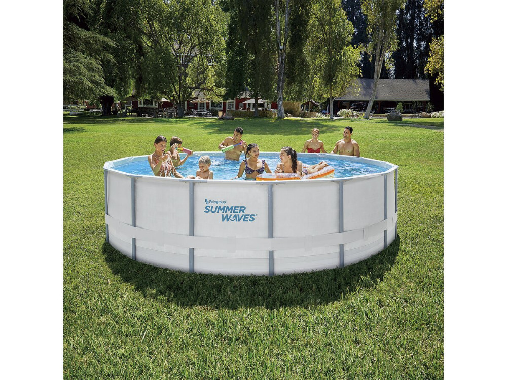 Piscine hors-sol tubulaire "Elite" - Ø 4.88 x 1.22 m