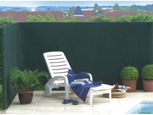 Brise vue synthétique - Tandem - 1.00 x 25 m - Vert 2