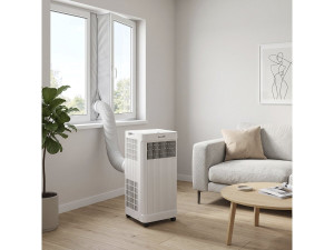 Climatiseur mobile 8000 BTU avec tuyau d'évacuation - 28 m² 2