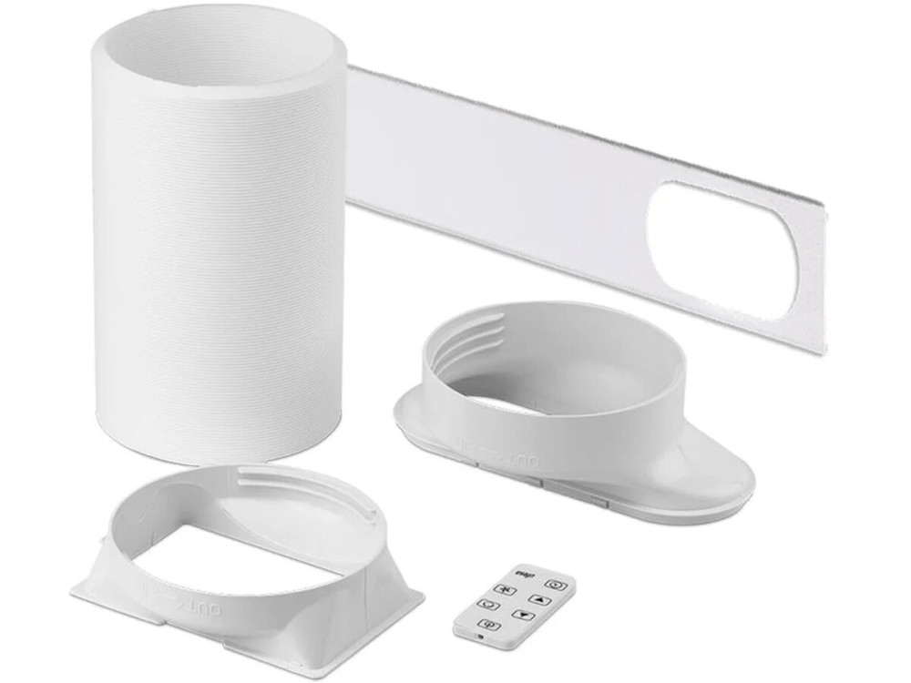 Climatiseur mobile monobloc 7000 BTU avec tuyau d'évacuation - Jusqu'à 20 m²