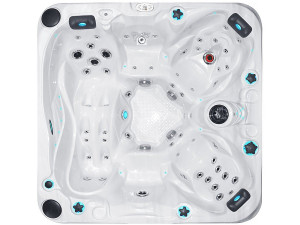 Spa " Solace "  - 4 places + 1 allongée - 2.13 x 2.13 x 0.91  m 2
